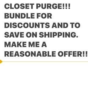 Cleaning out my closet